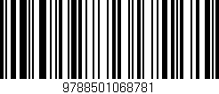 Código de barras (EAN, GTIN, SKU, ISBN): '9788501068781'