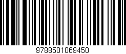 Código de barras (EAN, GTIN, SKU, ISBN): '9788501069450'