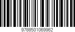 Código de barras (EAN, GTIN, SKU, ISBN): '9788501069962'
