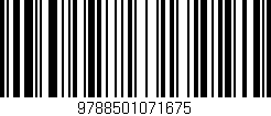 Código de barras (EAN, GTIN, SKU, ISBN): '9788501071675'