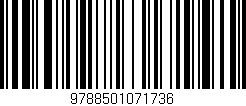 Código de barras (EAN, GTIN, SKU, ISBN): '9788501071736'