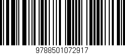 Código de barras (EAN, GTIN, SKU, ISBN): '9788501072917'