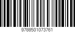 Código de barras (EAN, GTIN, SKU, ISBN): '9788501073761'