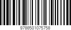 Código de barras (EAN, GTIN, SKU, ISBN): '9788501075758'