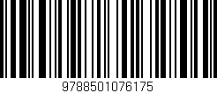 Código de barras (EAN, GTIN, SKU, ISBN): '9788501076175'