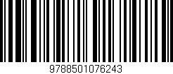 Código de barras (EAN, GTIN, SKU, ISBN): '9788501076243'