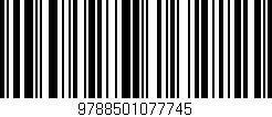 Código de barras (EAN, GTIN, SKU, ISBN): '9788501077745'