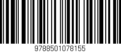 Código de barras (EAN, GTIN, SKU, ISBN): '9788501078155'