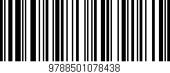 Código de barras (EAN, GTIN, SKU, ISBN): '9788501078438'