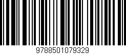 Código de barras (EAN, GTIN, SKU, ISBN): '9788501079329'