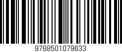 Código de barras (EAN, GTIN, SKU, ISBN): '9788501079633'