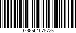 Código de barras (EAN, GTIN, SKU, ISBN): '9788501079725'
