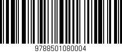Código de barras (EAN, GTIN, SKU, ISBN): '9788501080004'