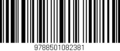 Código de barras (EAN, GTIN, SKU, ISBN): '9788501082381'