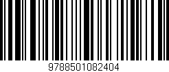Código de barras (EAN, GTIN, SKU, ISBN): '9788501082404'