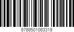 Código de barras (EAN, GTIN, SKU, ISBN): '9788501083319'