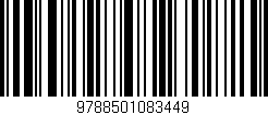 Código de barras (EAN, GTIN, SKU, ISBN): '9788501083449'