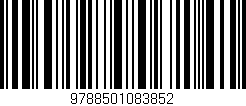 Código de barras (EAN, GTIN, SKU, ISBN): '9788501083852'