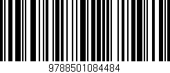 Código de barras (EAN, GTIN, SKU, ISBN): '9788501084484'