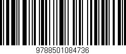 Código de barras (EAN, GTIN, SKU, ISBN): '9788501084736'