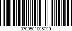 Código de barras (EAN, GTIN, SKU, ISBN): '9788501085399'