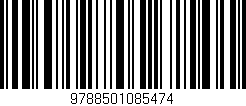 Código de barras (EAN, GTIN, SKU, ISBN): '9788501085474'