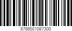 Código de barras (EAN, GTIN, SKU, ISBN): '9788501087300'