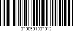 Código de barras (EAN, GTIN, SKU, ISBN): '9788501087812'