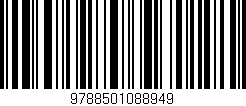 Código de barras (EAN, GTIN, SKU, ISBN): '9788501088949'