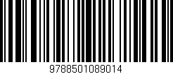 Código de barras (EAN, GTIN, SKU, ISBN): '9788501089014'