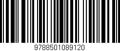Código de barras (EAN, GTIN, SKU, ISBN): '9788501089120'