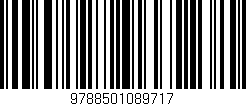 Código de barras (EAN, GTIN, SKU, ISBN): '9788501089717'