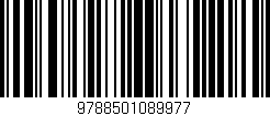 Código de barras (EAN, GTIN, SKU, ISBN): '9788501089977'