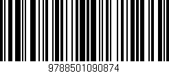 Código de barras (EAN, GTIN, SKU, ISBN): '9788501090874'