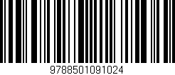 Código de barras (EAN, GTIN, SKU, ISBN): '9788501091024'