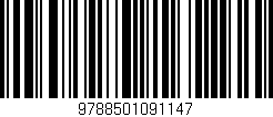 Código de barras (EAN, GTIN, SKU, ISBN): '9788501091147'