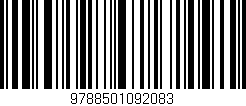 Código de barras (EAN, GTIN, SKU, ISBN): '9788501092083'