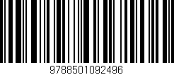 Código de barras (EAN, GTIN, SKU, ISBN): '9788501092496'