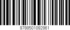 Código de barras (EAN, GTIN, SKU, ISBN): '9788501092861'