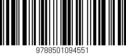 Código de barras (EAN, GTIN, SKU, ISBN): '9788501094551'