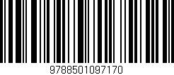 Código de barras (EAN, GTIN, SKU, ISBN): '9788501097170'