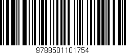 Código de barras (EAN, GTIN, SKU, ISBN): '9788501101754'