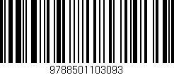 Código de barras (EAN, GTIN, SKU, ISBN): '9788501103093'