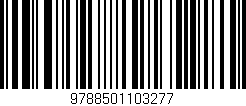 Código de barras (EAN, GTIN, SKU, ISBN): '9788501103277'
