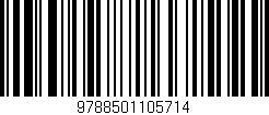 Código de barras (EAN, GTIN, SKU, ISBN): '9788501105714'