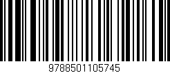 Código de barras (EAN, GTIN, SKU, ISBN): '9788501105745'