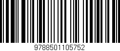 Código de barras (EAN, GTIN, SKU, ISBN): '9788501105752'