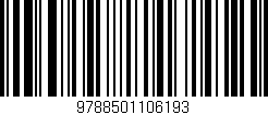 Código de barras (EAN, GTIN, SKU, ISBN): '9788501106193'