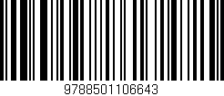 Código de barras (EAN, GTIN, SKU, ISBN): '9788501106643'