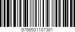 Código de barras (EAN, GTIN, SKU, ISBN): '9788501107381'